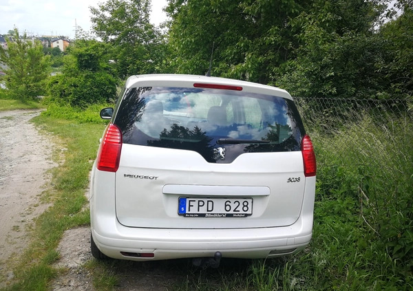 Peugeot 5008 cena 23700 przebieg: 199000, rok produkcji 2011 z Lublin małe 121